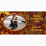 Personalized Thanksgiving Photo Cards - 4  x 8  Photo Cards