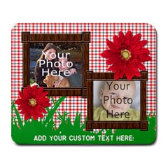 Summer Picnic Mousepad, 2 Photos - Large Mousepad