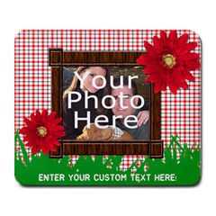 Cute Summer Photo Mousepad, One Photo - Large Mousepad