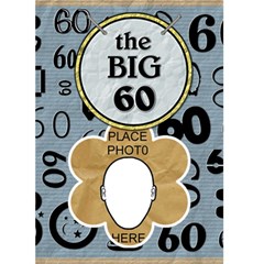 60th Birthday Card - Greeting Card 5 x 7 60th Birthday Card - Greeting Card 5 x 7