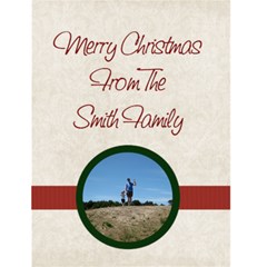 Starry Night Christmas/Year in Review Card - Greeting Card 4.5  x 6 
