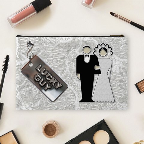 Wedding Cosmetic Case By Lil Back