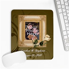 Wedding Photo Mousepad - Large Mousepad