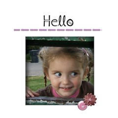 Hello card - Greeting Card 4.5 x 6 Hello card - Greeting Card 4.5 x 6