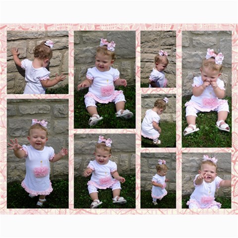 Sophie s 1st Birthday Photos By Erin Knowles 10 x8  Print - 1