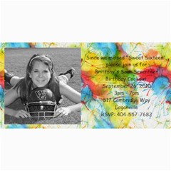 brittany birthday - 4  x 8  Photo Cards