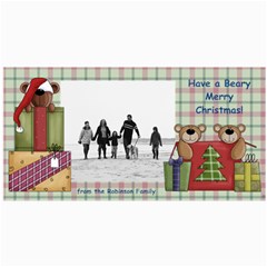Bear Merry Christmas Photo Cards