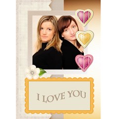 I Love You - Greeting Card 5  x 7 