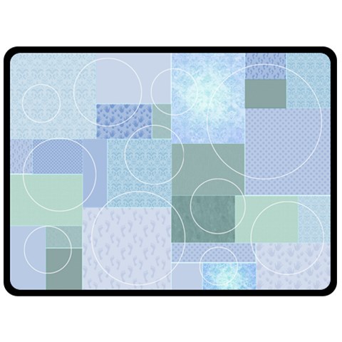 Baby Boy Patchwork Quilt 80 x60  Blanket Front