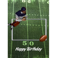 Winner - Football 1 - Greeting Card 5  x 7 