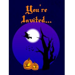 Halloween Party Invitations - Greeting Card 4.5  x 6 