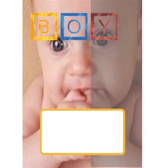 Baby Boy - Greeting Card 5  x 7 