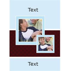 Blue Frame - Greeting Card 5 x 7 Blue Frame - Greeting Card 5 x 7