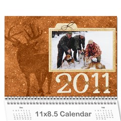 2011 for Grandpa - Wall Calendar 11  x 8.5  (12-Months)