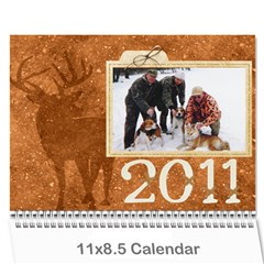 2011 for Grandpa - Wall Calendar 11  x 8.5  (12-Months)