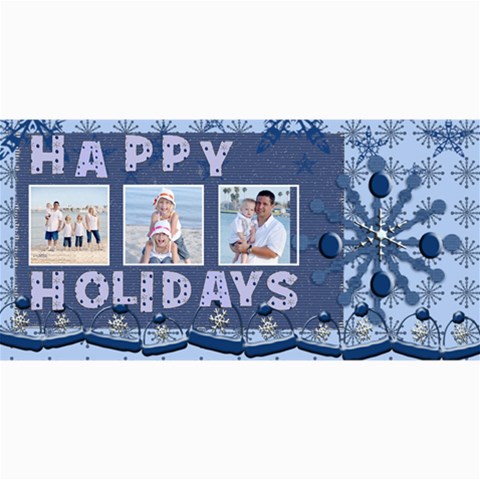 Happy Holidays Christmas Cards By Danielle Christiansen 8 x4  Photo Card - 2