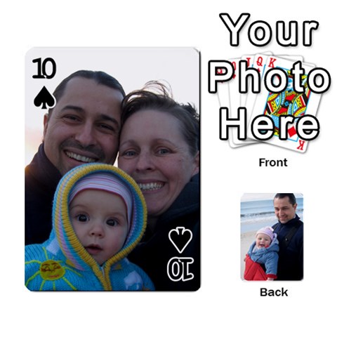 Cards By Catherine Front - Spade10