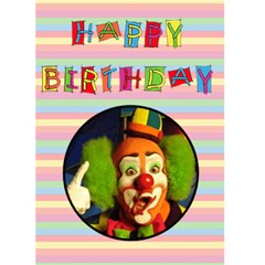 HAPPY BIRTHDAY - Custom Greeting Card 5 x 7 HAPPY BIRTHDAY - Custom Greeting Card 5 x 7