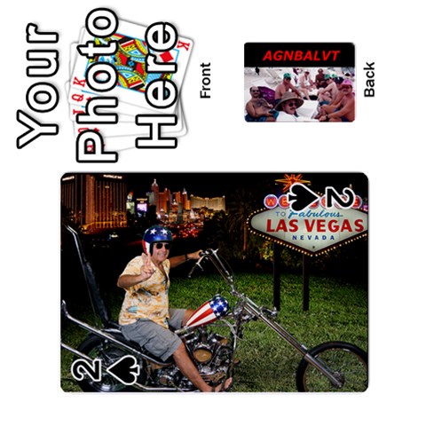 Vegas Cards By Carol Petrich Front - Spade2