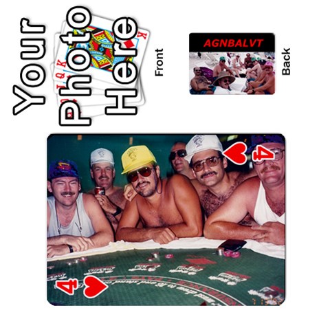 Vegas Cards By Carol Petrich Front - Heart4