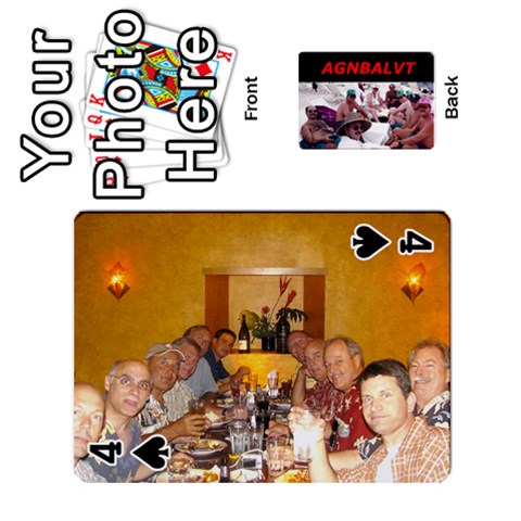 Vegas Cards By Carol Petrich Front - Spade4