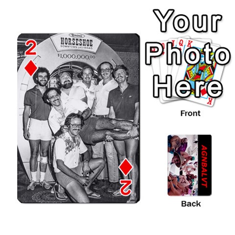 Vegas Cards By Carol Petrich Front - Diamond2