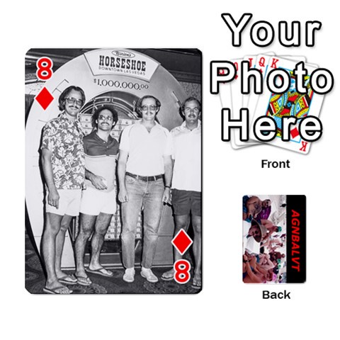 Vegas Cards By Carol Petrich Front - Diamond8