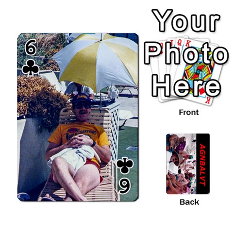 Vegas Cards By Carol Petrich Front - Club6