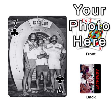 Vegas Cards By Carol Petrich Front - Club7