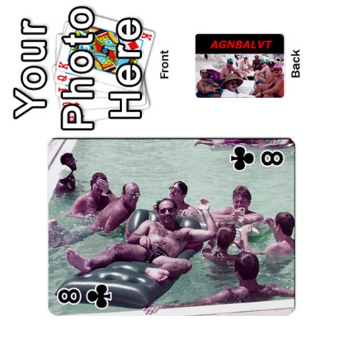 Vegas Cards By Carol Petrich Front - Club8