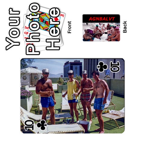 Vegas Cards By Carol Petrich Front - Club10