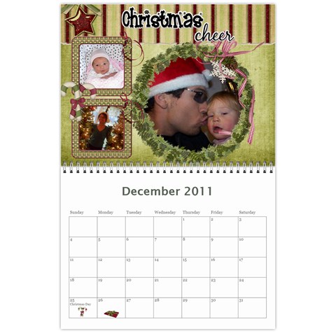 Calendar 2011 For Marcellins By Elizabeth Marcellin Dec 2011
