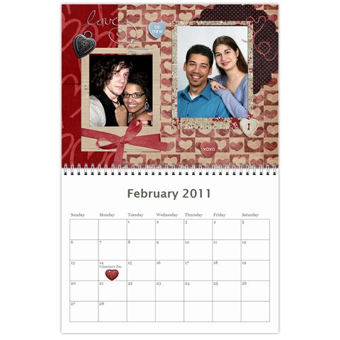 Calendar 2011 For Marcellins By Elizabeth Marcellin Feb 2011