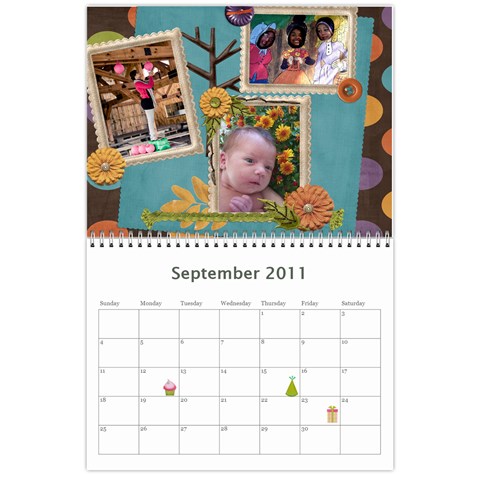 Calendar 2011 For Marcellins By Elizabeth Marcellin Sep 2011