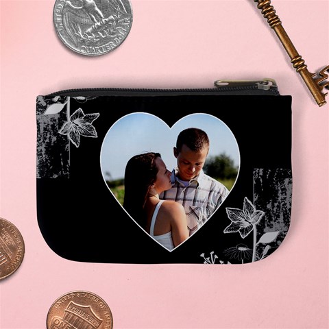 Black & White Coin Purse By Lil Back