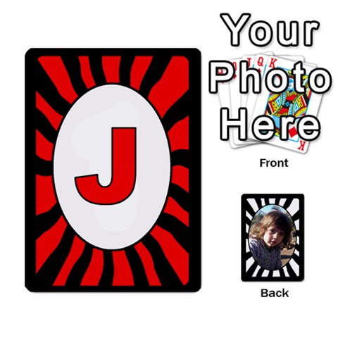 Jack Abc+numbers Cards By Carmensita Front - SpadeJ