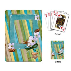 Playing Cards- Tropical, Holiday template - Playing Cards Single Design (Rectangle)