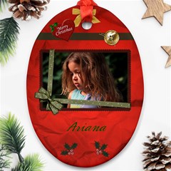 Ari - Xmas ornament - Ornament (Oval)