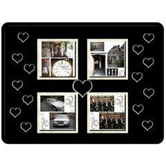 Romantic Hearts Fleece (4 styles) - Fleece Blanket (Large) Romantic Hearts Fleece (4 styles) - Fleece Blanket (Large)