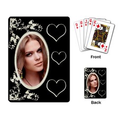 Hearts & Flowers Playing cards - Playing Cards Single Design (Rectangle) Hearts & Flowers Playing cards - Playing Cards Single Design (Rectangle)