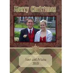 Victorian Christmas 3 5x7 Christmas Card - Greeting Card 5  x 7 