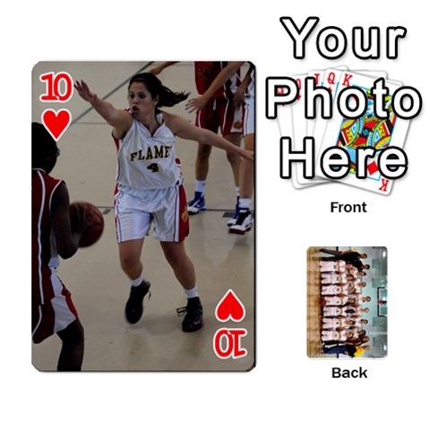 Flames Cards By Amanda Front - Heart10
