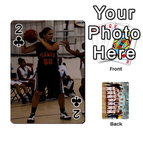 Flames Cards By Amanda Front - Club2