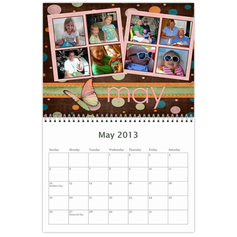 Beanblossom Calander 2011 By Angie Banet May 2013