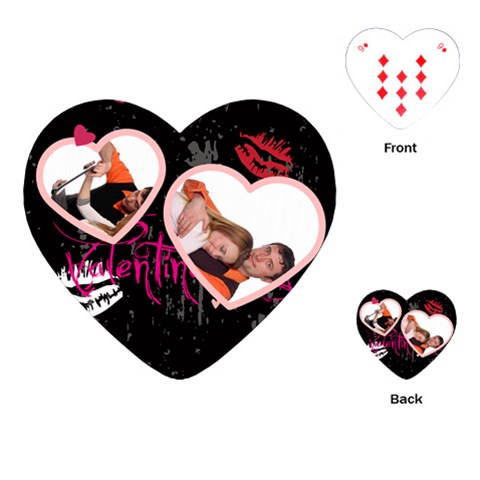 Love Playing Card By Wood Johnson Front