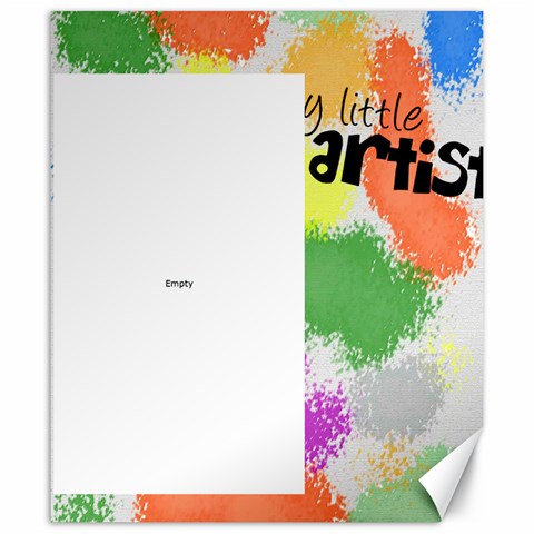 My Little Artist 19.57 x23.15  Canvas - 1