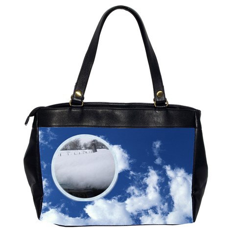 Clouds Friends Oversized Handbag By Catvinnat Back