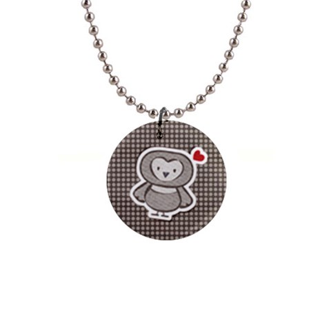 Owl Necklace By Mikki Front