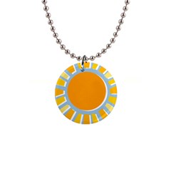 Sunshine necklace - 1  Button Necklace