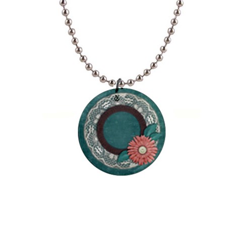 Flower & Lace Necklace By Mikki Front
